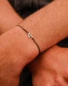 Infini silver bracelet