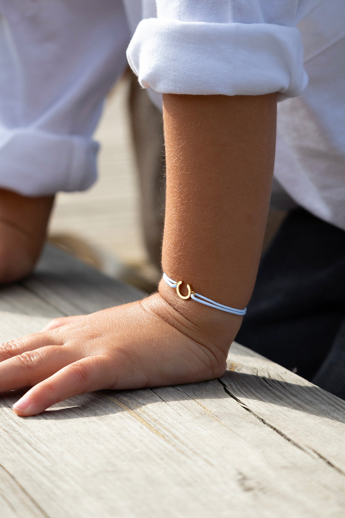 Bracelet Infini enfant doré