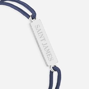 Logo Saint James marine plaqué argent